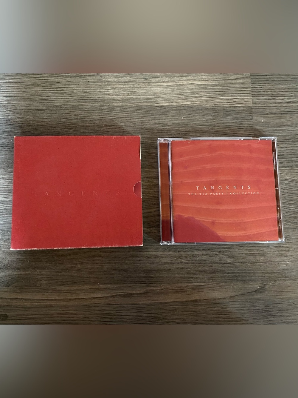 Tea PartyTangents CD - Red Album Cover